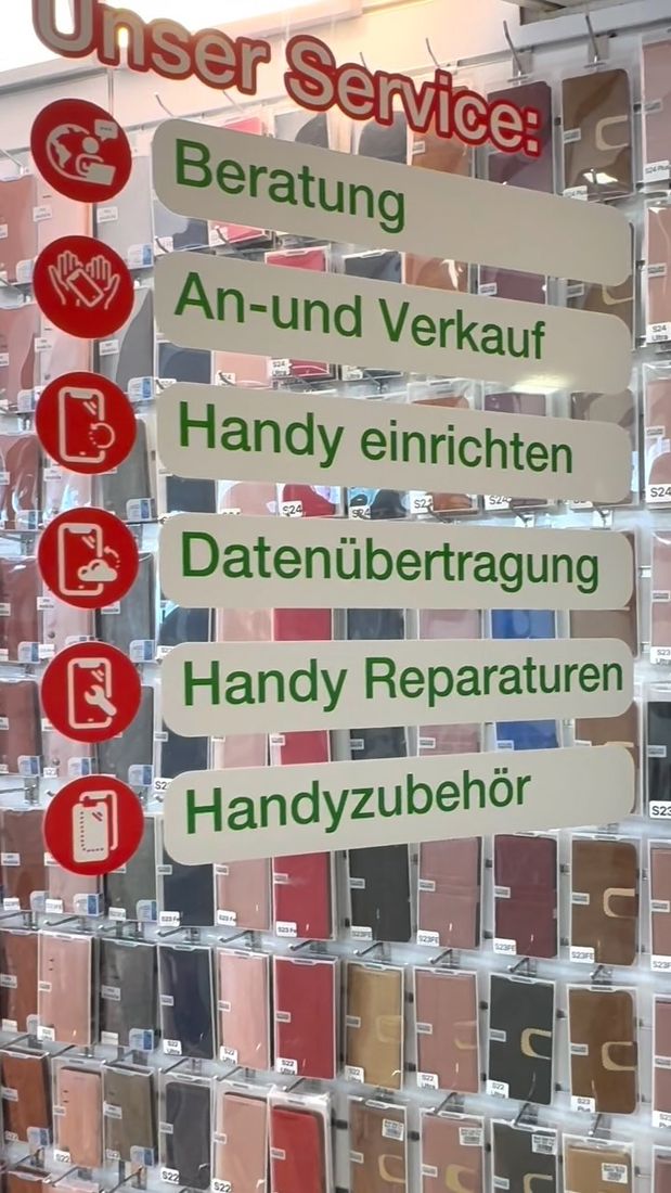Servicewand bei Phone Empire: Beratung, An- und Verkauf, Reparaturen